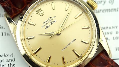 rolex air king glass replacement